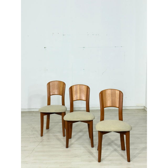 Vintage Dining Chairs, 1960s, Set of 3 For Sale - Image 4 of 8