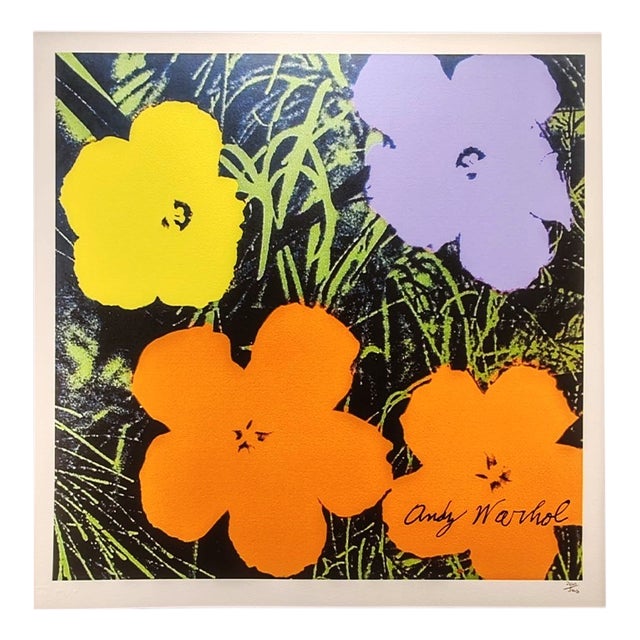 After Andy Warhol, Flowers, 1980s, Lithograph For Sale