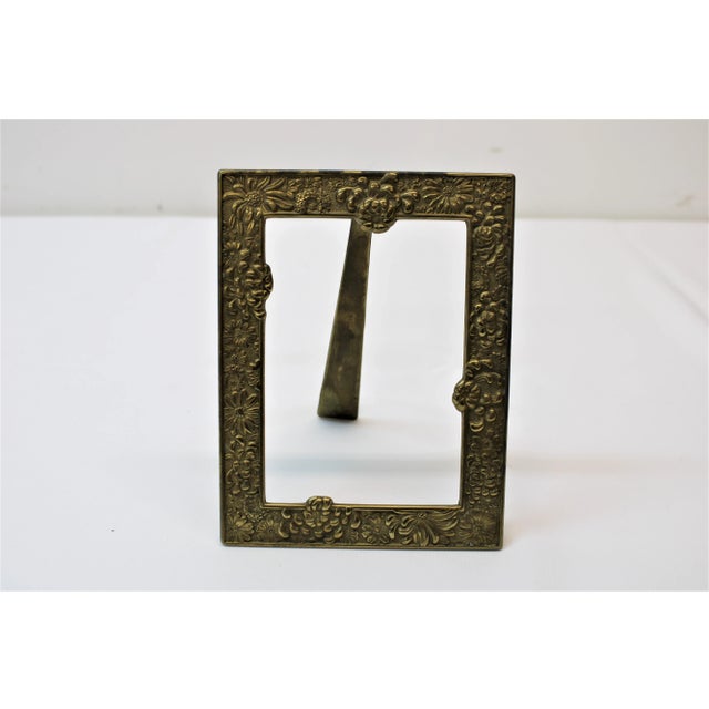 Floral Easel Frame 1930's For Sale In San Francisco - Image 6 of 6