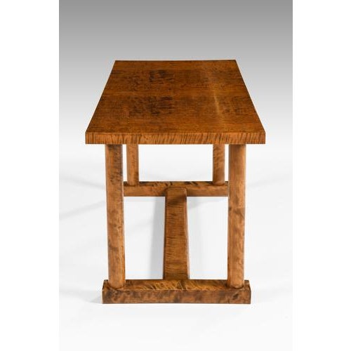 Library Table in Birch from Carl Malmsten, 1920s For Sale - Image 9 of 12