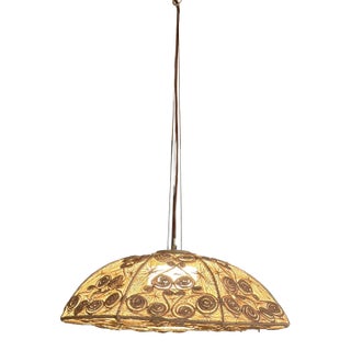 Handmade Pendant Lamp by Hechizoo Textiles Atelier in Bogota For Sale