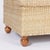 Wood British Colonial Style Wicker Armchairs For Sale - Image 7 of 9