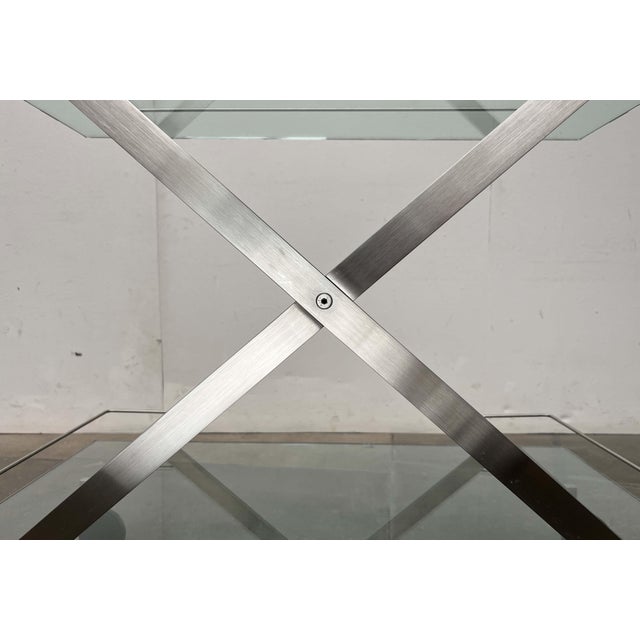 Vintage Italian Model Mister Service Bar Cart by Andreas Weber for Gallotti & Radice, 1990s For Sale - Image 10 of 18