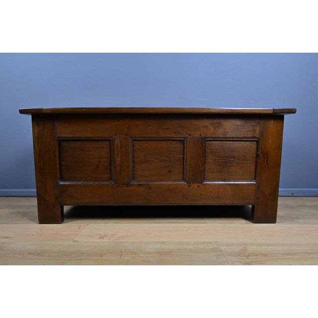 Wood Late 19th Century Chestnut Bread Bin For Sale - Image 7 of 15