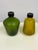 BoConcept Battuto Cut Glass Decorative Bottles, Set of Two For Sale - Image 9 of 12