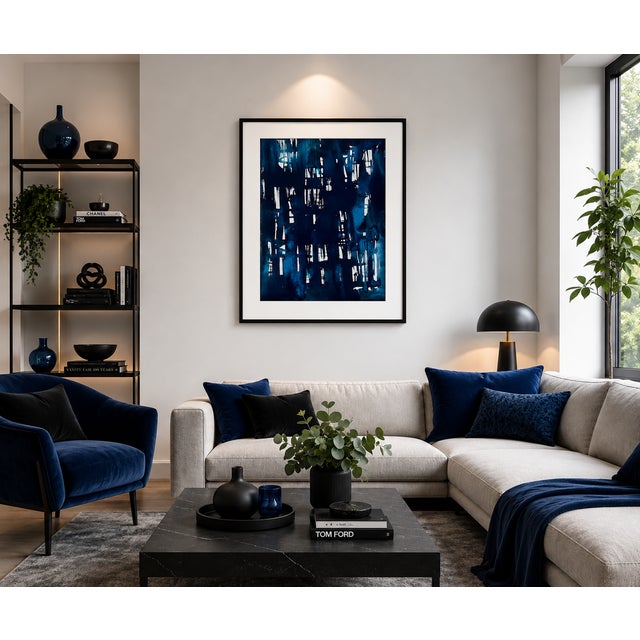 The Blue Night - Framed Limited Edition Print For Sale - Image 4 of 6