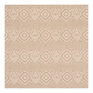 Schumacher Verana Performance Fabric In Beige For Sale