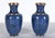 A captivating matched pair of small Japanese cloisonné posy vases from the Art Deco period, each one a miniature showcase...