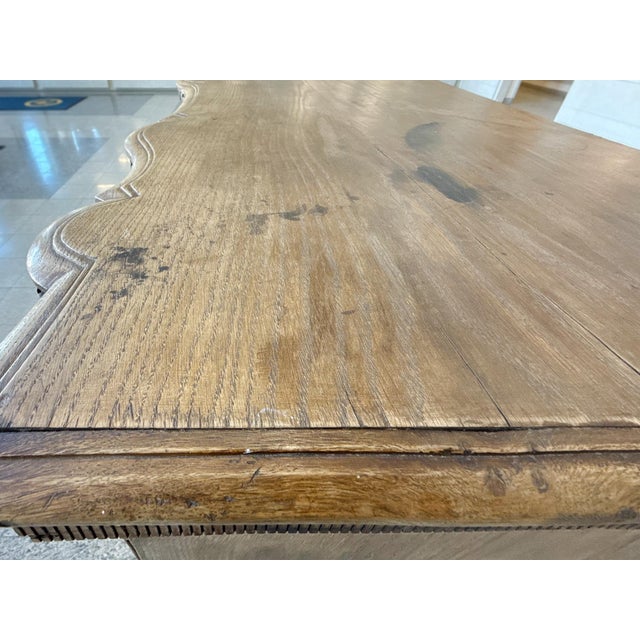 19th Century Danish Oak Chest of Drawers For Sale - Image 10 of 18