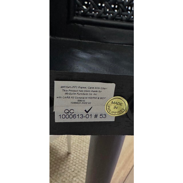 Blackened Walnut finish + Geometric Panels + Double Honeycomb Caning + Gorgeous, Sleek Legs = STUNNING. Whether you are a...