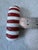 Vintage Red and White Coral Beaded Bracelet For Sale - Image 4 of 4