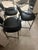 Late 20th Century Post-Modern Black Metal Barstools -Set of Three For Sale - Image 5 of 11
