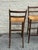 Late 20th Century Set of Four Vintage Rush Seat Ladderback Bar Stools For Sale - Image 5 of 12