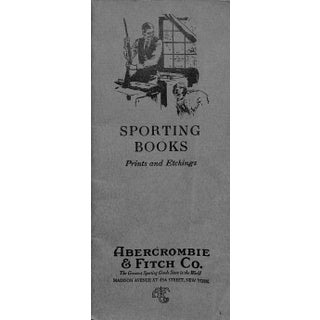 Sporting Books: Prints and Etchings - Abercrombie & Fitch Co. For Sale