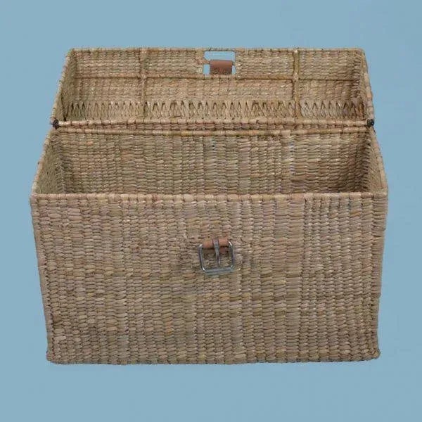 Picnic Basket By Mario Lopez Torres There are minor imperfections to the hand-made woven rattan. Signed Mario Lopez Torres...
