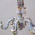Blue Chandelier with Six Arms, 1960s For Sale - Image 8 of 18