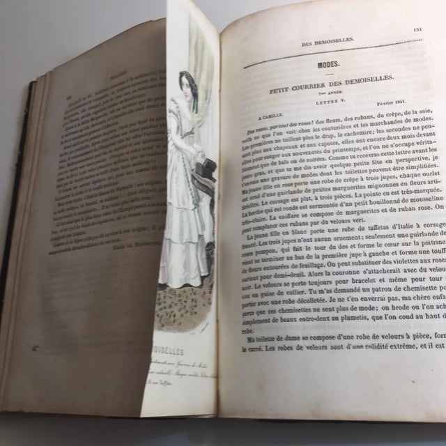 Paper 1851 "Magasin Des Demoiselles" Book For Sale - Image 7 of 11