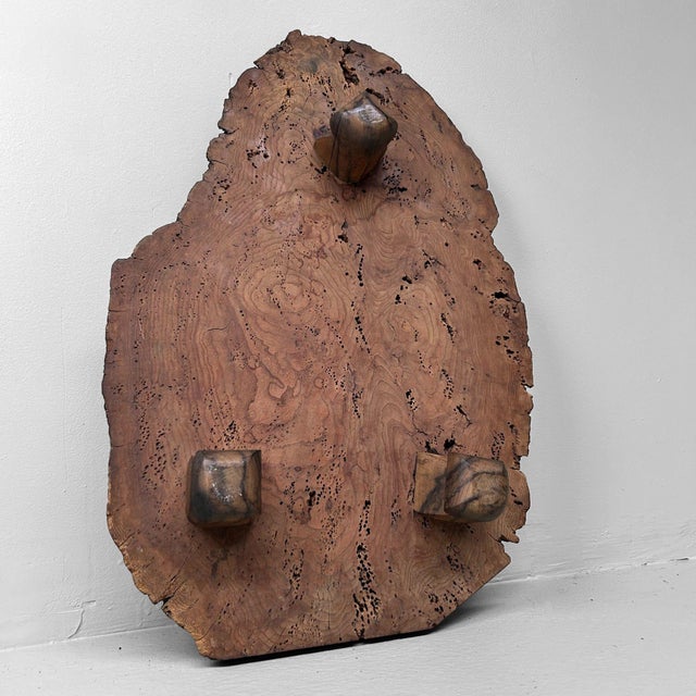 Brown Meji Wabi-Sabi Low Tree Table, Japan, 1890s For Sale - Image 8 of 18