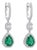 Natural 18k Gold Diamond & Color Stone Stud Earrings, New Design For Sale