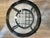 The round wooden coffee table with engraved glass is a famous design from the 1940s, attributed to the renowned Milanese...