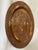 Mid 20th Century Large 23" Mexican Mid Century Hand Hammered Solid Copper Round Wall Plaque For Sale - Image 5 of 7