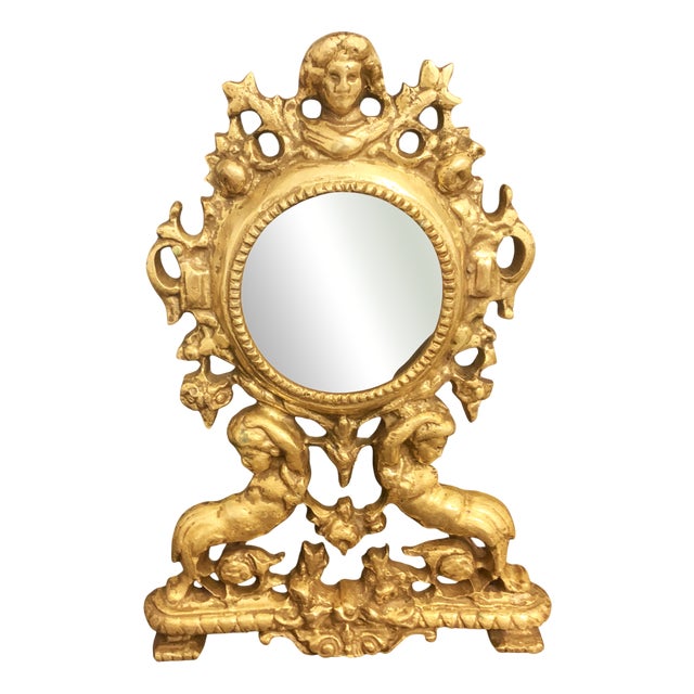 19th Century Brass Clock Casing For Sale