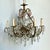 Mid 20th Century Vintage Regency Amethyst Cut Crystal Chandelier For Sale - Image 5 of 7