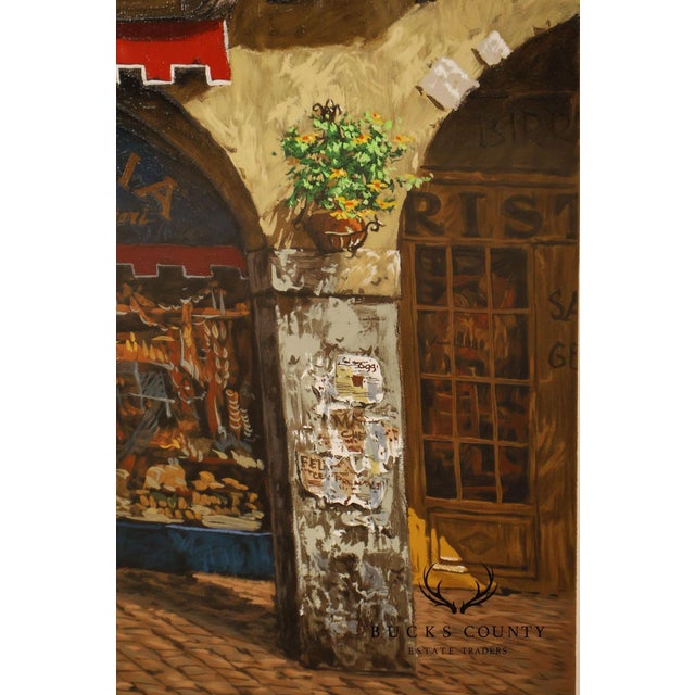Orange Viktor Shvaiko Limited Edition Print, 'Colors of Italy' For Sale - Image 8 of 18