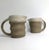 Contemporary Pair of Rustic Modern Hand-Thrown Pitchers For Sale - Image 3 of 9