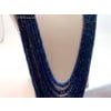 760 Carat Natural Sapphire Bead Seven Strand Necklace 14K Gold With Spacer 28" For Sale - Image 16 of 18