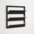 80×80-3 Fläpps Shoe Shelf in Black from Ambivalenz For Sale - Image 4 of 4