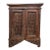 Antique Indonesian Carved Marble Top Cabinet For Sale