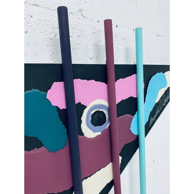 Angela Reichert Mixed Media Wall Art Sculpture For Sale - Image 9 of 12