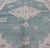 Modern Oushak Design in Silver and Sea-Foam Green Color For Sale In Atlanta - Image 6 of 7