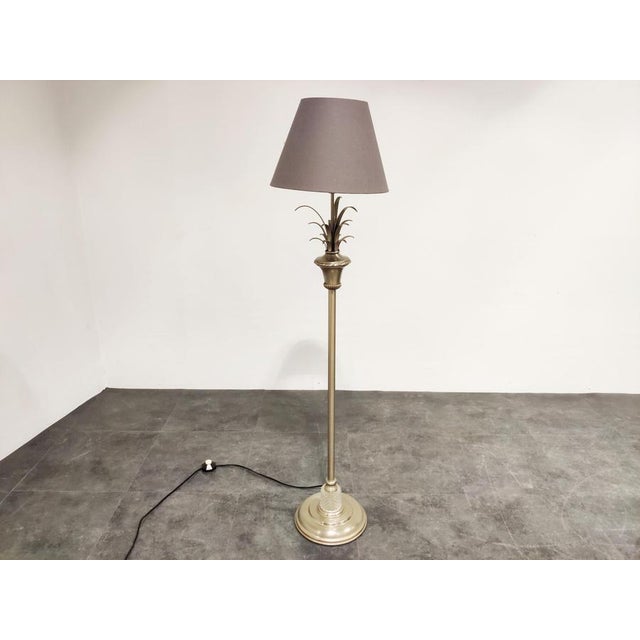 Vintage Pineapple Leaf Floor Lamp, 1970s For Sale - Image 4 of 10