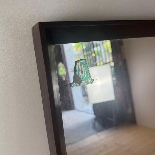 Vintage Danish Rosewood Mirror, 1960s For Sale - Image 4 of 5