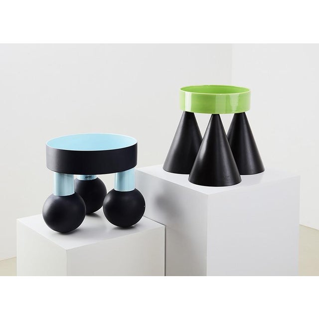 Blue Tarzan Ceramic Bowl by Ettore Sottsass for Cor, 1999 For Sale - Image 8 of 13