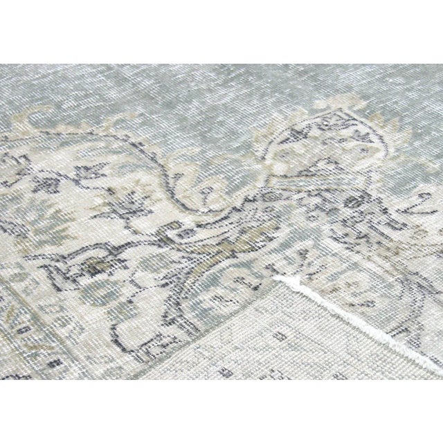 1960s Turkish Oushak Rug For Sale - Image 4 of 7