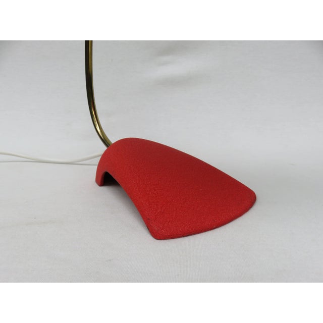 Red Table Lamp from Cosack, 1950s For Sale - Image 11 of 18