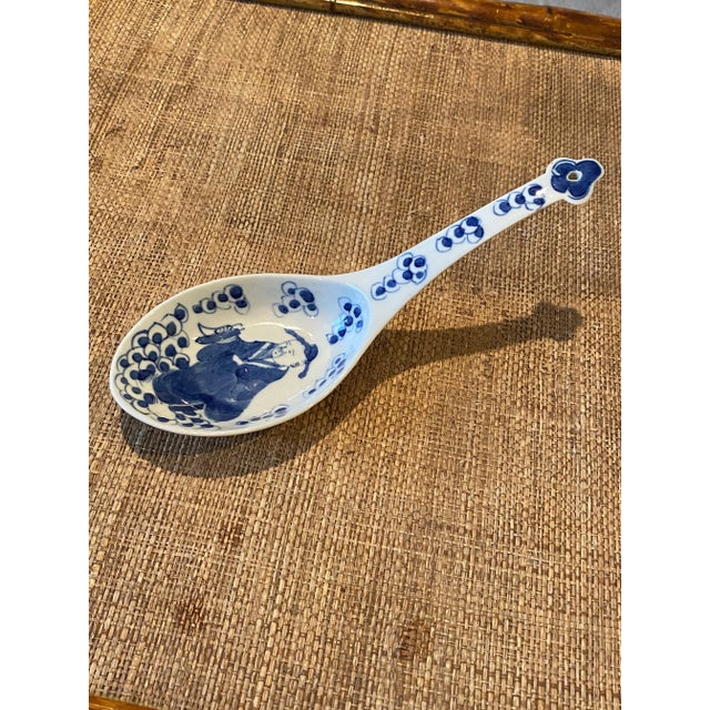 Vintage Chinoiserie Spoon For Sale - Image 10 of 10