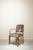 Period Art Deco style chairs, consisting of ten pieces: eight armless and two armchairs. The frames are made of honey-...