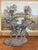 Mid 20th Century Whimsical Vintage Dancing Frog Candelabra With Dual Candle Holders, Likely Mid-20th Century Folk Art. For Sale - Image 5 of 9
