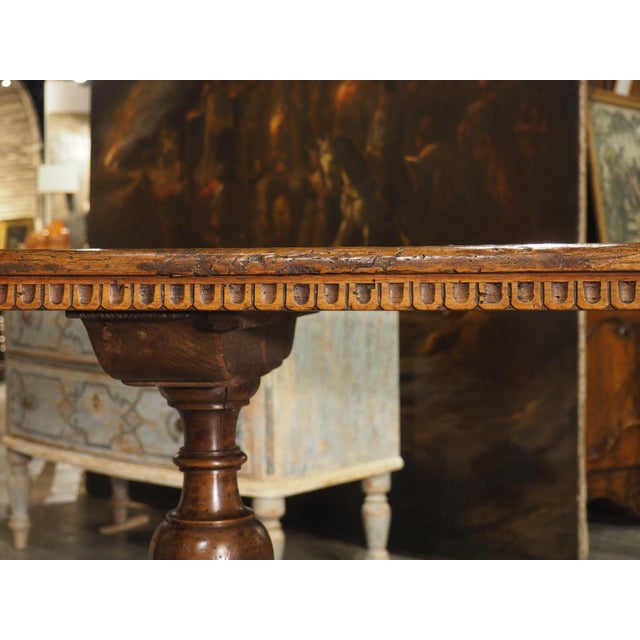 Antique Italian Walnut Console Table, Circa 1850 For Sale - Image 16 of 18