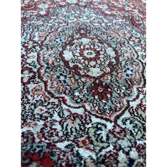 Vintage Silk Rug, 1990s For Sale - Image 17 of 18