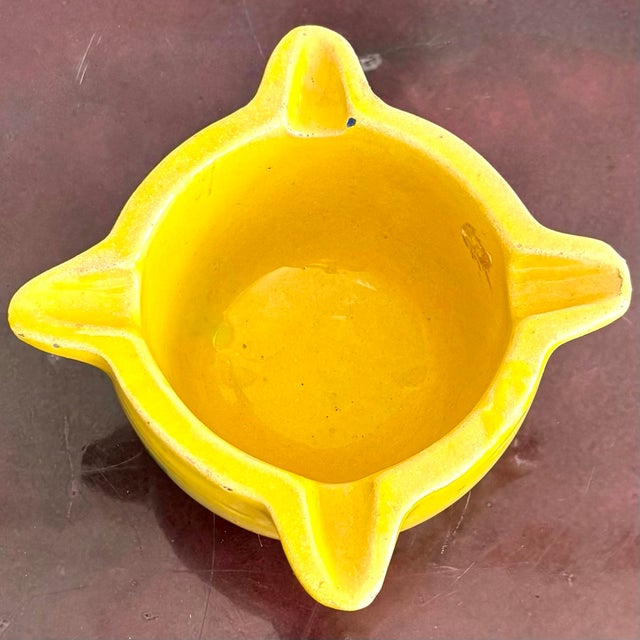 Vintage Glazed Studio Pottery Catchall For Sale In West Palm - Image 6 of 8