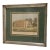 Late 19th Century Framed Original English Antique Print - View of Clifton Hall For Sale