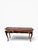 Queen Anne Vintage Queen Anne Mahogany Three Drawer Console Table For Sale - Image 3 of 8