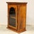 Antique Walnut Wall Display Cabinet For Sale - Image 6 of 8