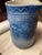 Antique North Star Blue and White Stoneware Pitcher For Sale - Image 6 of 9
