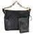 2020s Black Monogram Embossed Lambskin Coussin MM Hobo For Sale - Image 5 of 6